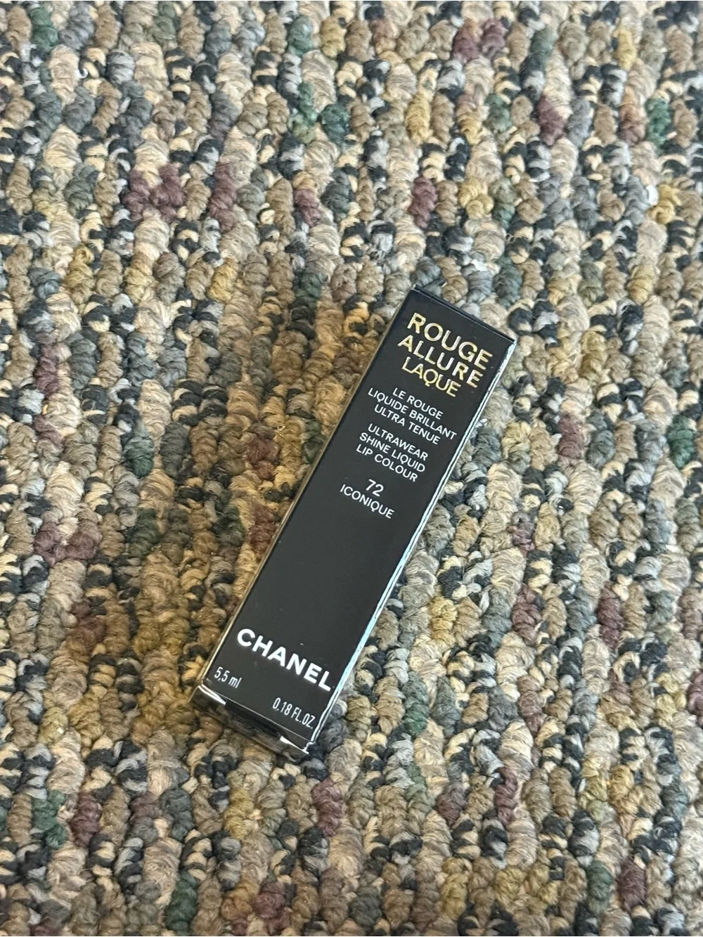 Brand new Chanel Ultrawear Shine Liquid Lip Colour-72 ICONIQUE